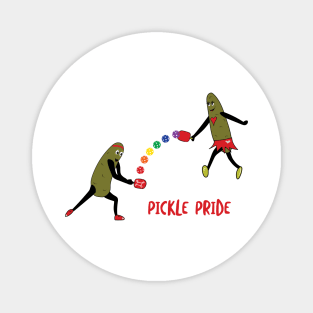 Pickleball Pickle Pride Magnet